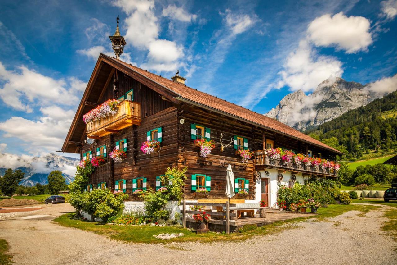 プファルヴェルフェン Bauernhof Lehengutヴィラ エクステリア 写真